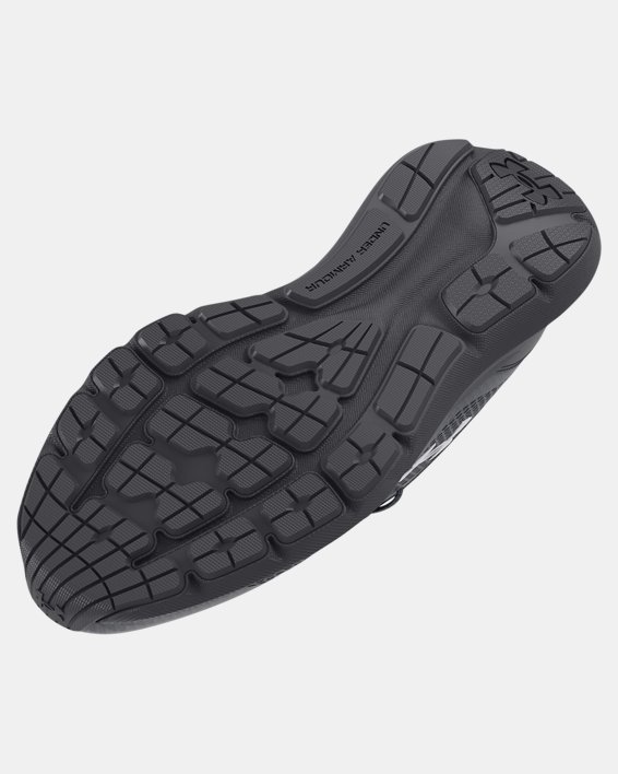 Boys' Grade School UA Surge 3 Running Shoes, Gray, pdpMainDesktop image number 4
